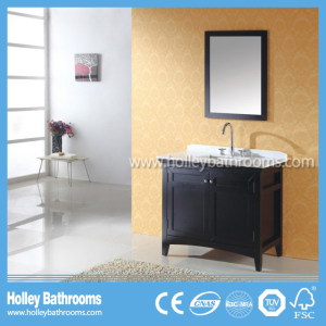 American Style Hot Selling Classic Solid Wood Bathroom Sink (BV148W)