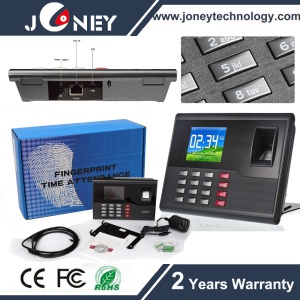 2000 Fingerprint Capacity Time Recording Attendance Device